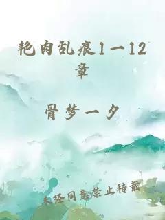 艳肉乱痕1一12章